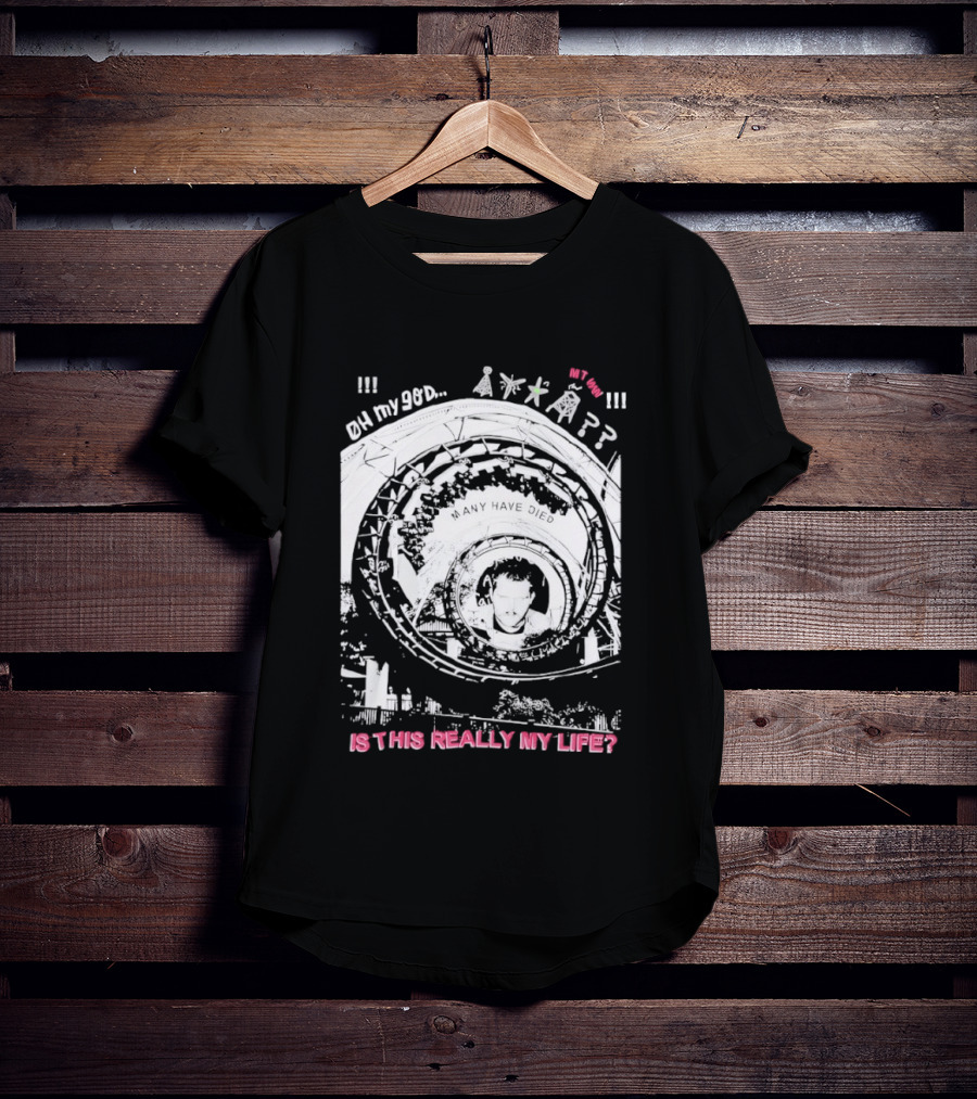 Cruelster Oh My God Is This Really My Life Spiral T-Shirt