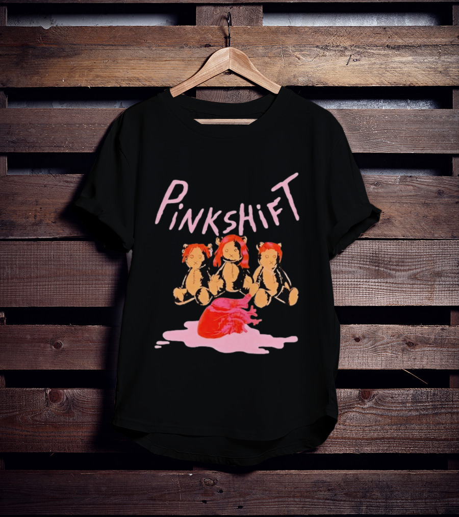 Pinkshift Bears With Heart And Splash T-Shirt