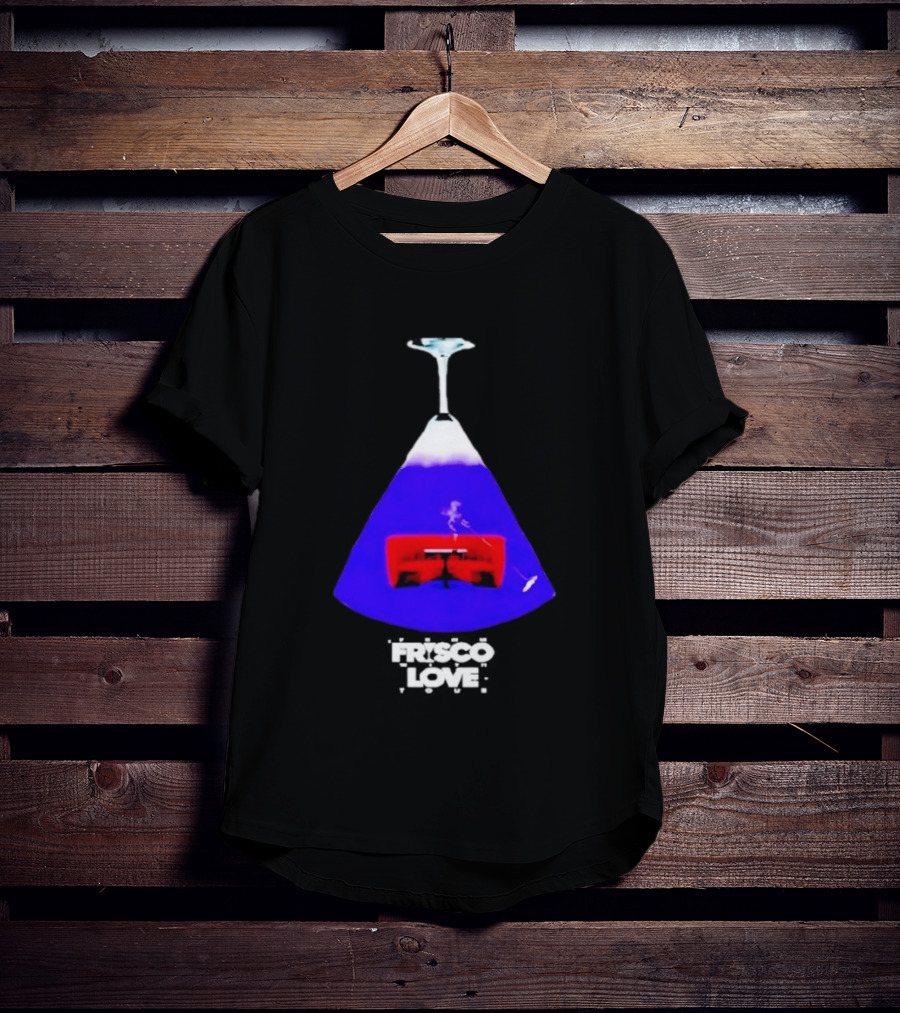 Ramirez Frisco Love With Love Martini Smoke And Couch T-Shirt