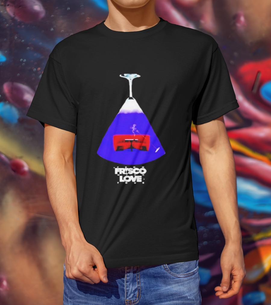 Ramirez Frisco Love With Love Martini Smoke And Couch T-Shirt