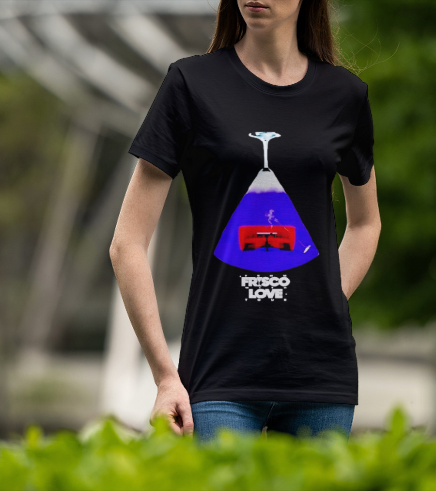 Ramirez Frisco Love With Love Martini Smoke And Couch T-Shirt