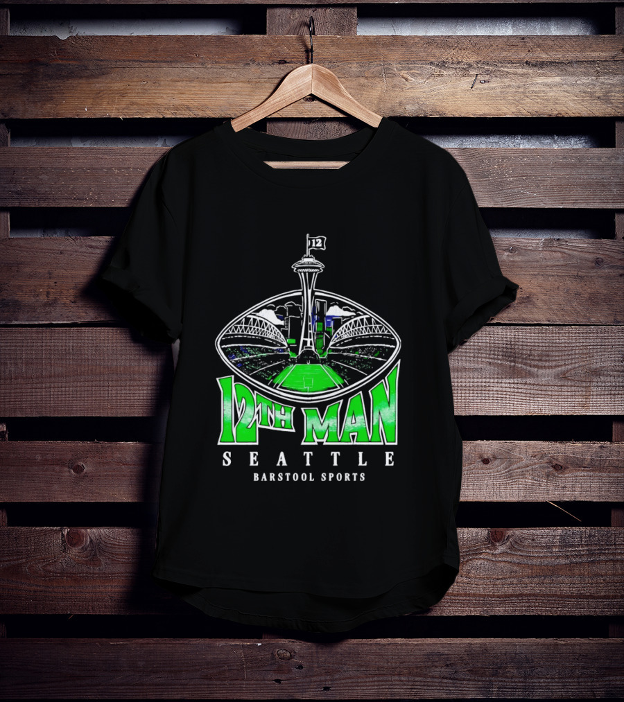 Seattle 12th Man Barstool Sports T-Shirt