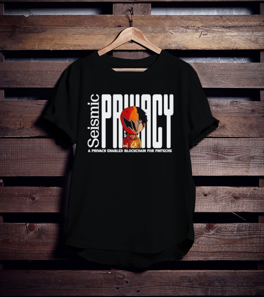 Seismic Privacy Enabled Blockchain Fintechs Anime T-Shirt