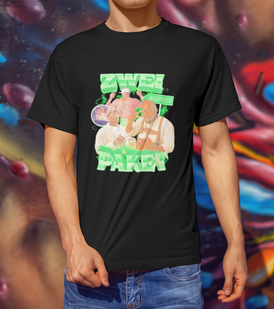 Zwei Paket Tupac Shakur Westseite T-Shirt