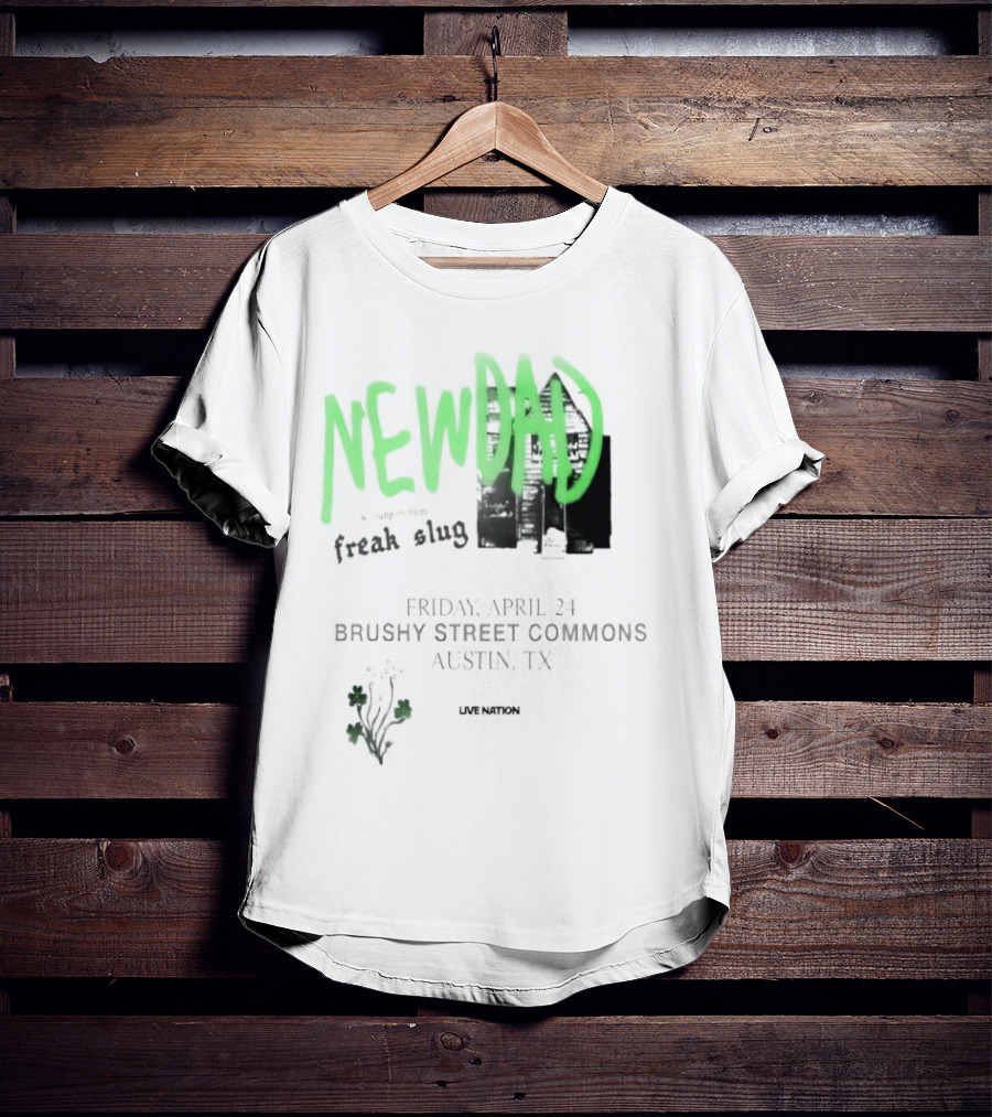 Newdad Live At Empire Control Room Austin TX April 24 2026 Concert Event T-Shirt