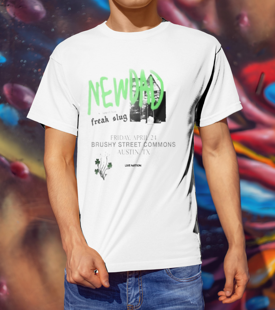 Newdad Live At Empire Control Room Austin TX April 24 2026 Concert Event T-Shirt