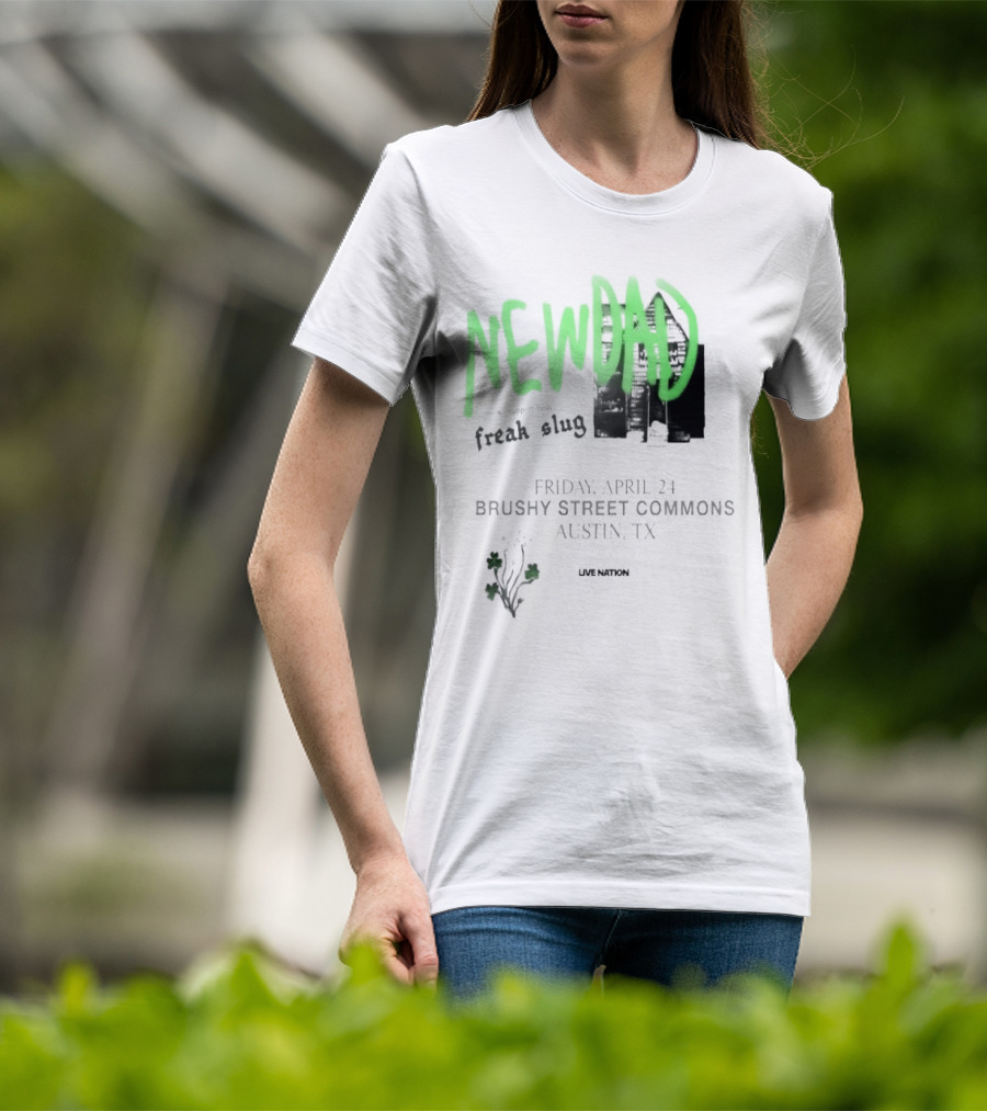 Newdad Live At Empire Control Room Austin TX April 24 2026 Concert Event T-Shirt