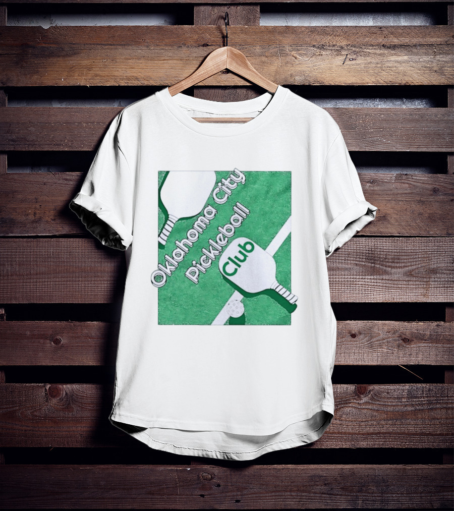 Oklahoma City Pickleball Club Paddle Court 2026 T-Shirt