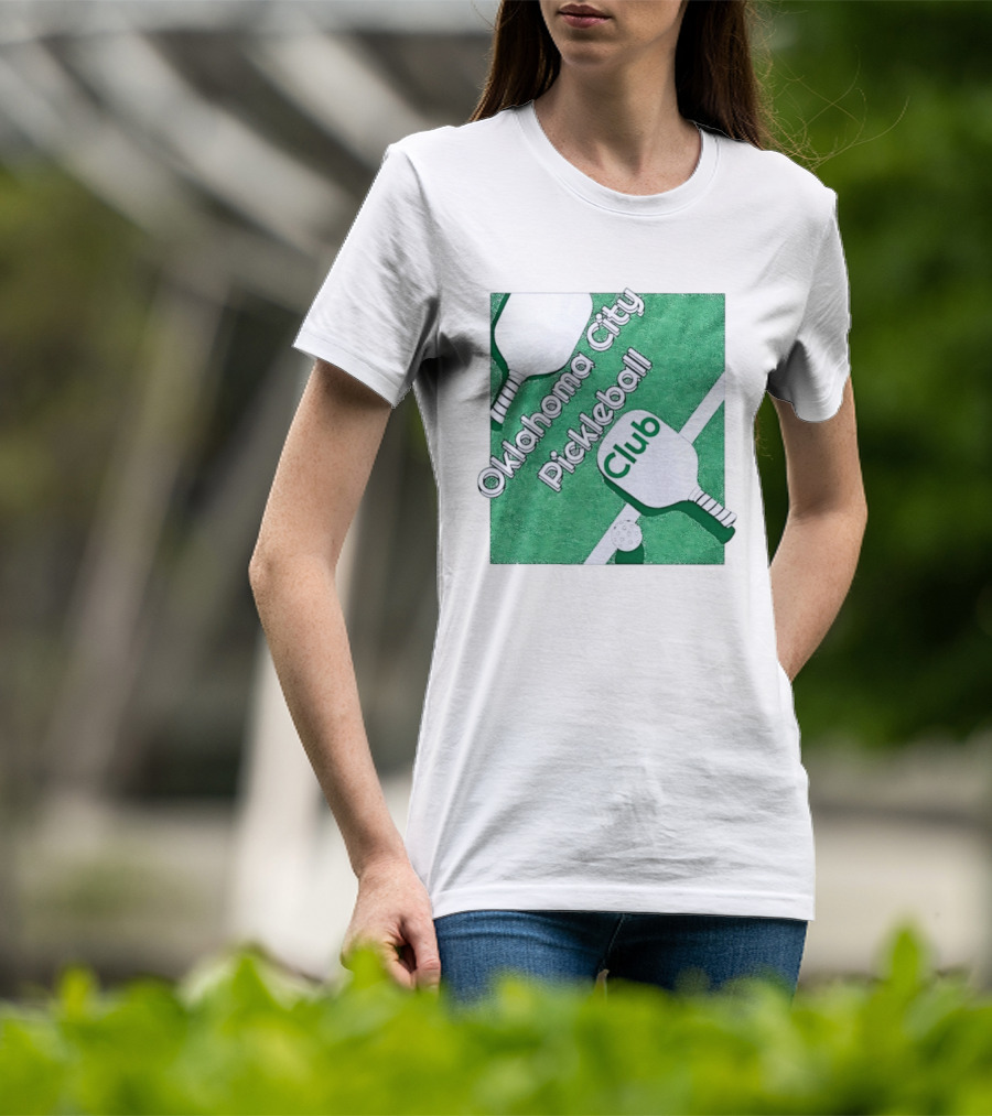 Oklahoma City Pickleball Club Paddle Court 2026 T-Shirt