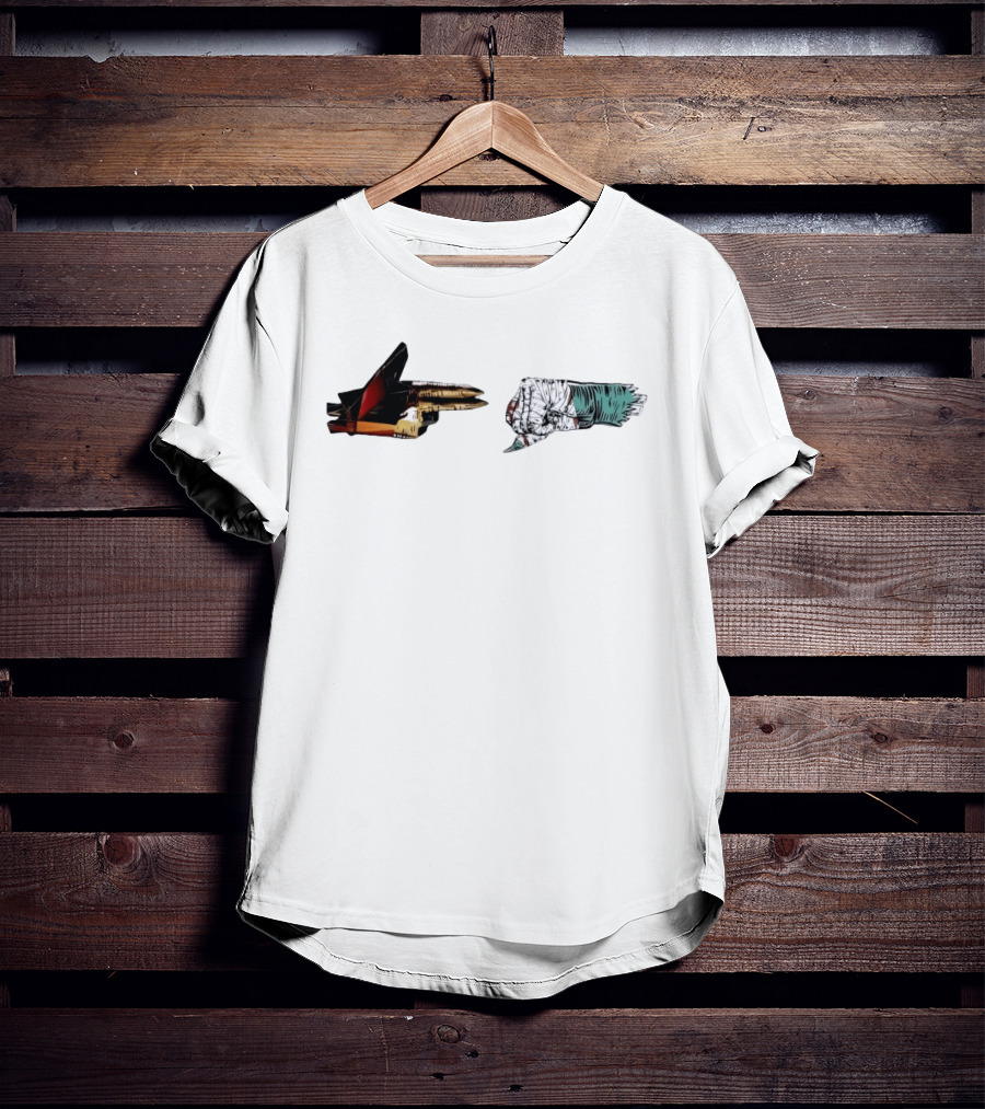 Run The Jewels RTJX Fist And Gun T-Shirt