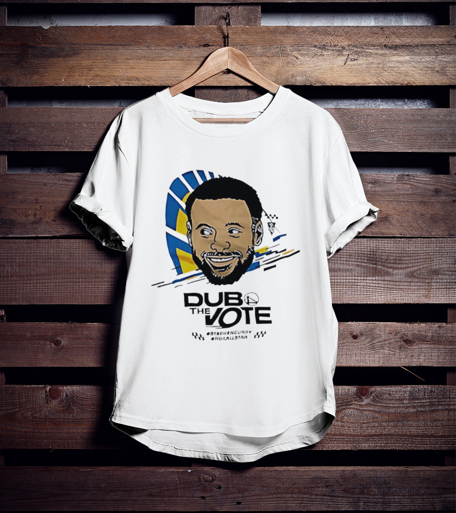 Stephen Curry Golden State Warriors Dub The Vote NBA Basketball Fan T-Shirt