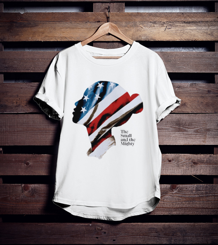 Patriotic American Flag Sharon McMahon Silhouette Stars And Stripes T-Shirt