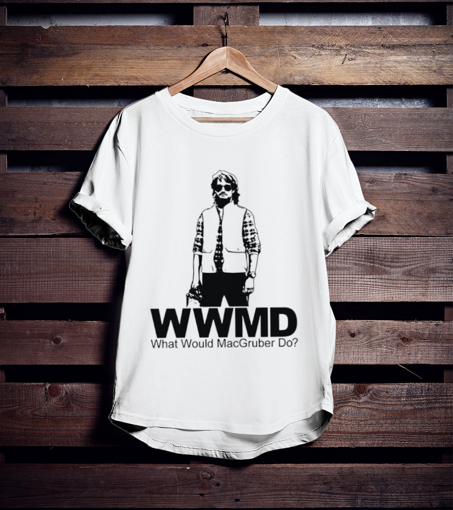 WWMD What Would Macgruber Do Vest T-Shirt