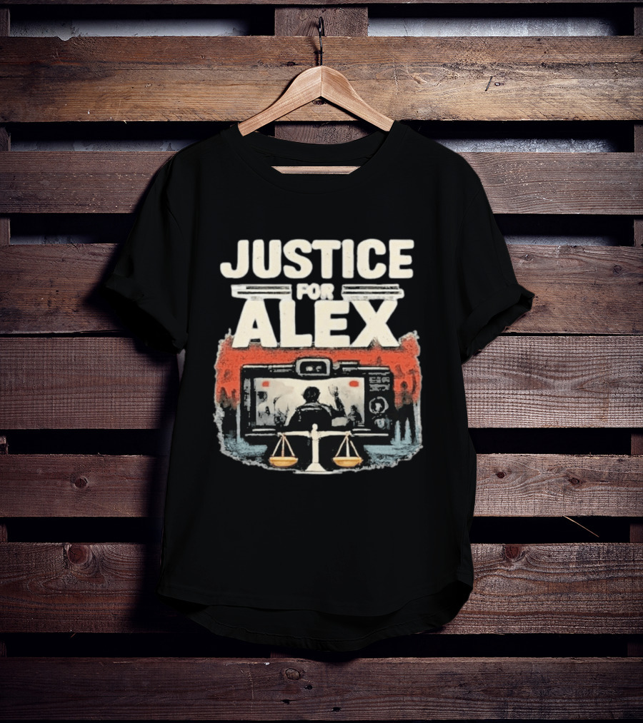 Justice For Alex Memorial Tribute Scales Of Justice T-Shirt