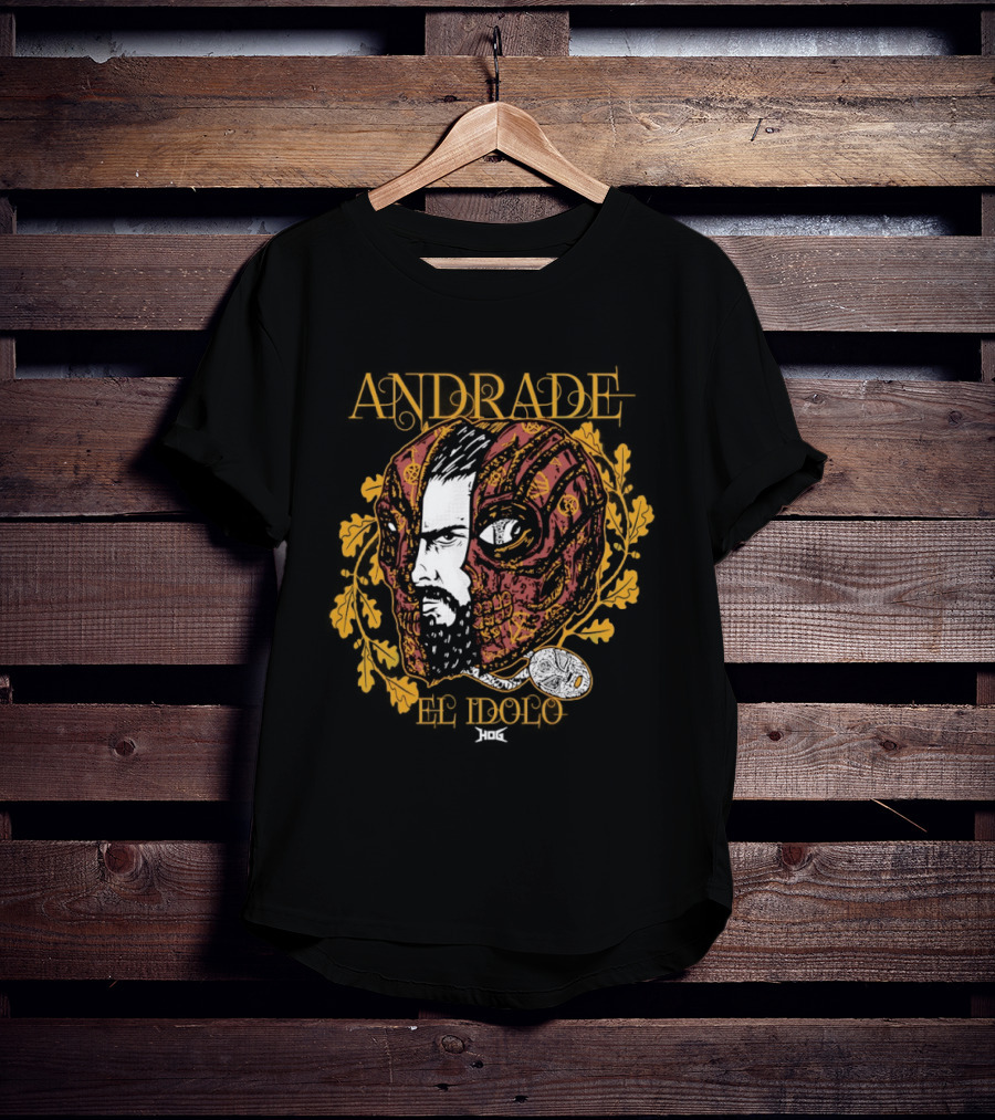 Andrade El Idolo WWE Mask T-Shirt