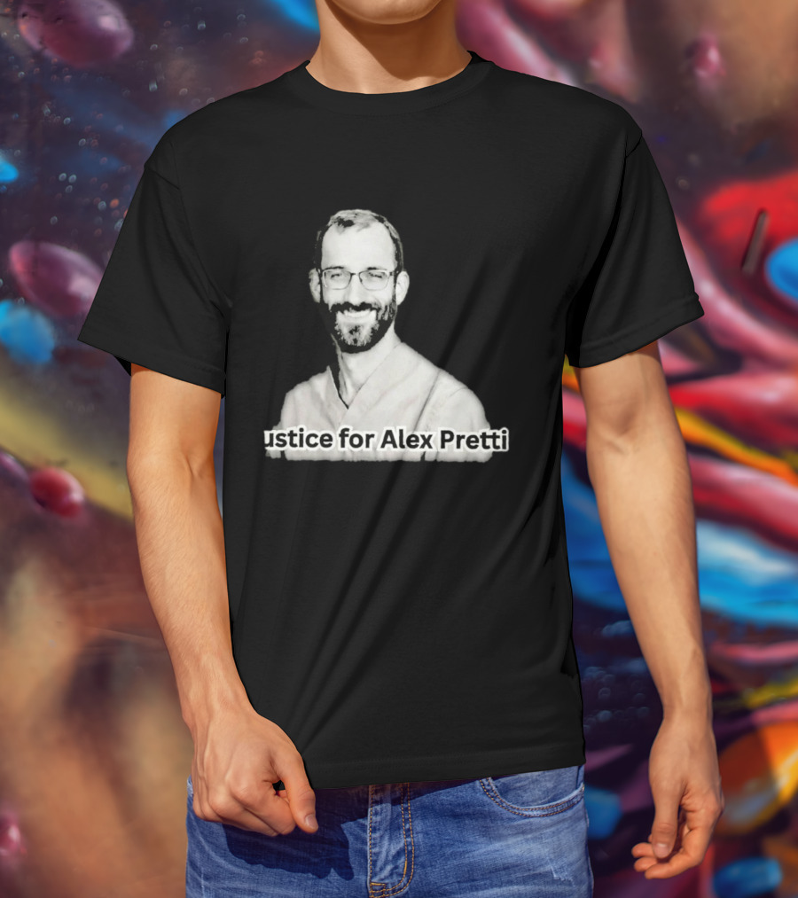 Justice For Alex Pretti Memorial T-Shirt