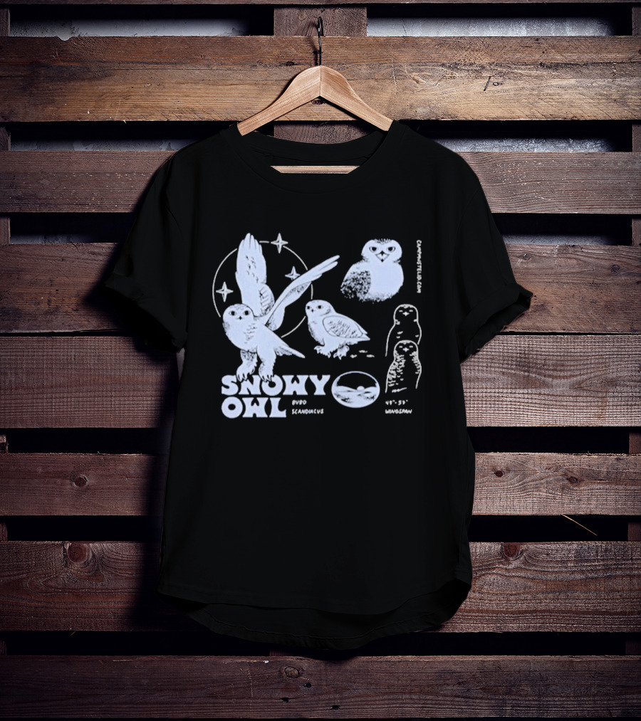 Camp Mustelid Snowy Owl It's By Mammals T-Shirt