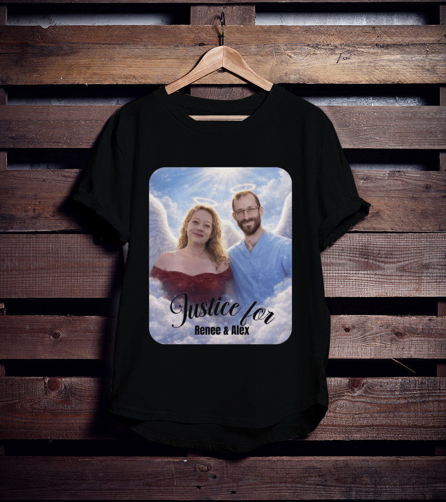 Justice For Renee And Alex Angel Wings Memorial T-Shirt