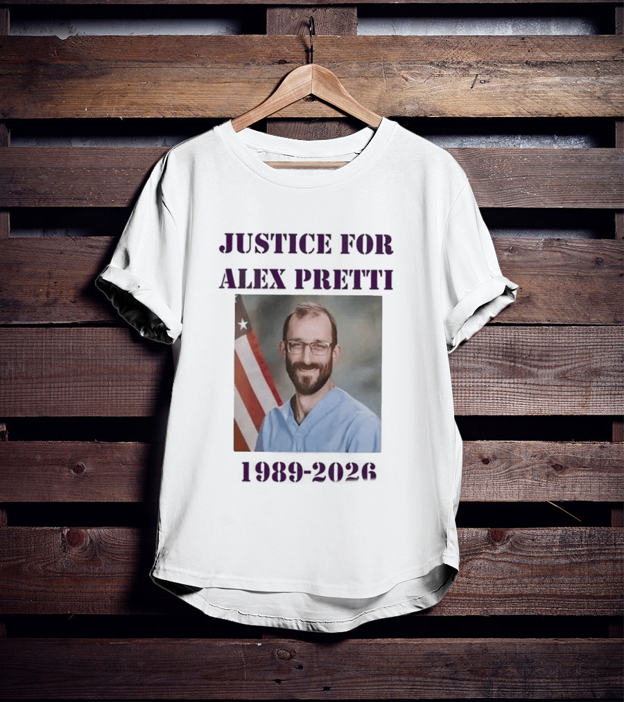 Justice For Alex Pretti 1986 2023 T-Shirt