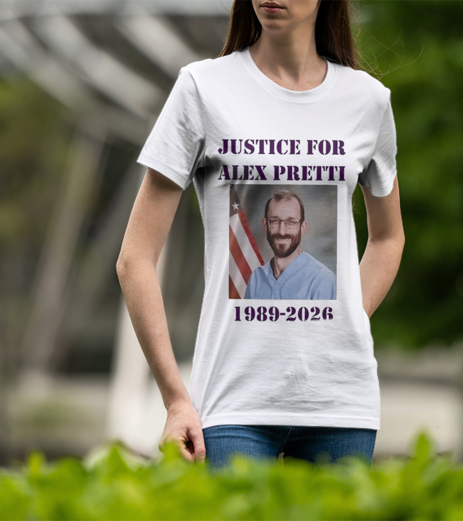 Justice For Alex Pretti 1986 2023 T-Shirt