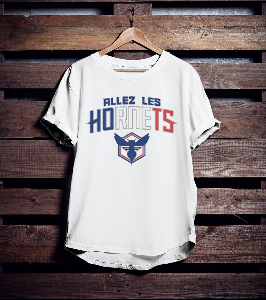 Allez Les Hornets Charlotte Buzzing Supporters T-Shirt