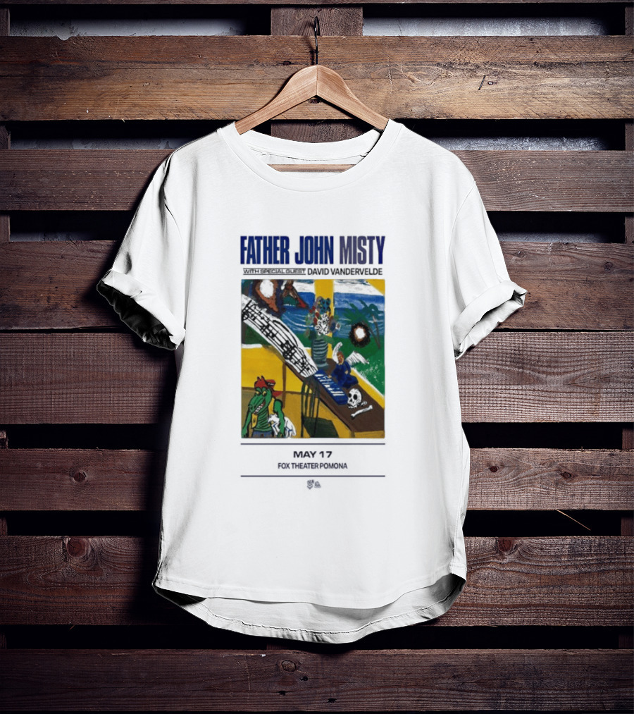 Father John Misty Fox Theater Pomona May 17 2026 Surreal Musical Journey T-Shirt