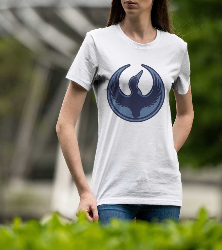 Minnesota Rebel Alliance Loon Protest State Bird T-Shirt