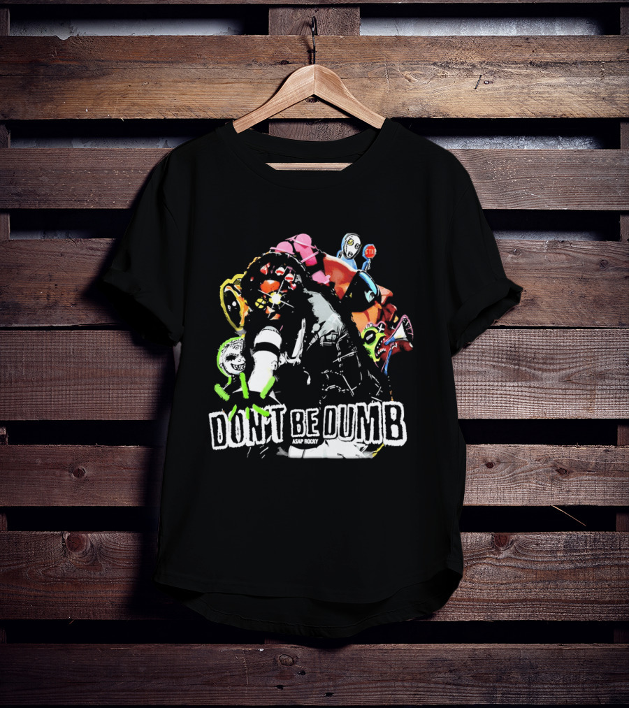 Asap Don't Be Dumb Colorful Robot 2026 T-Shirt