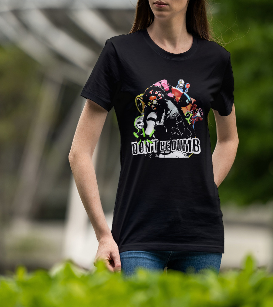 Asap Don't Be Dumb Colorful Robot 2026 T-Shirt