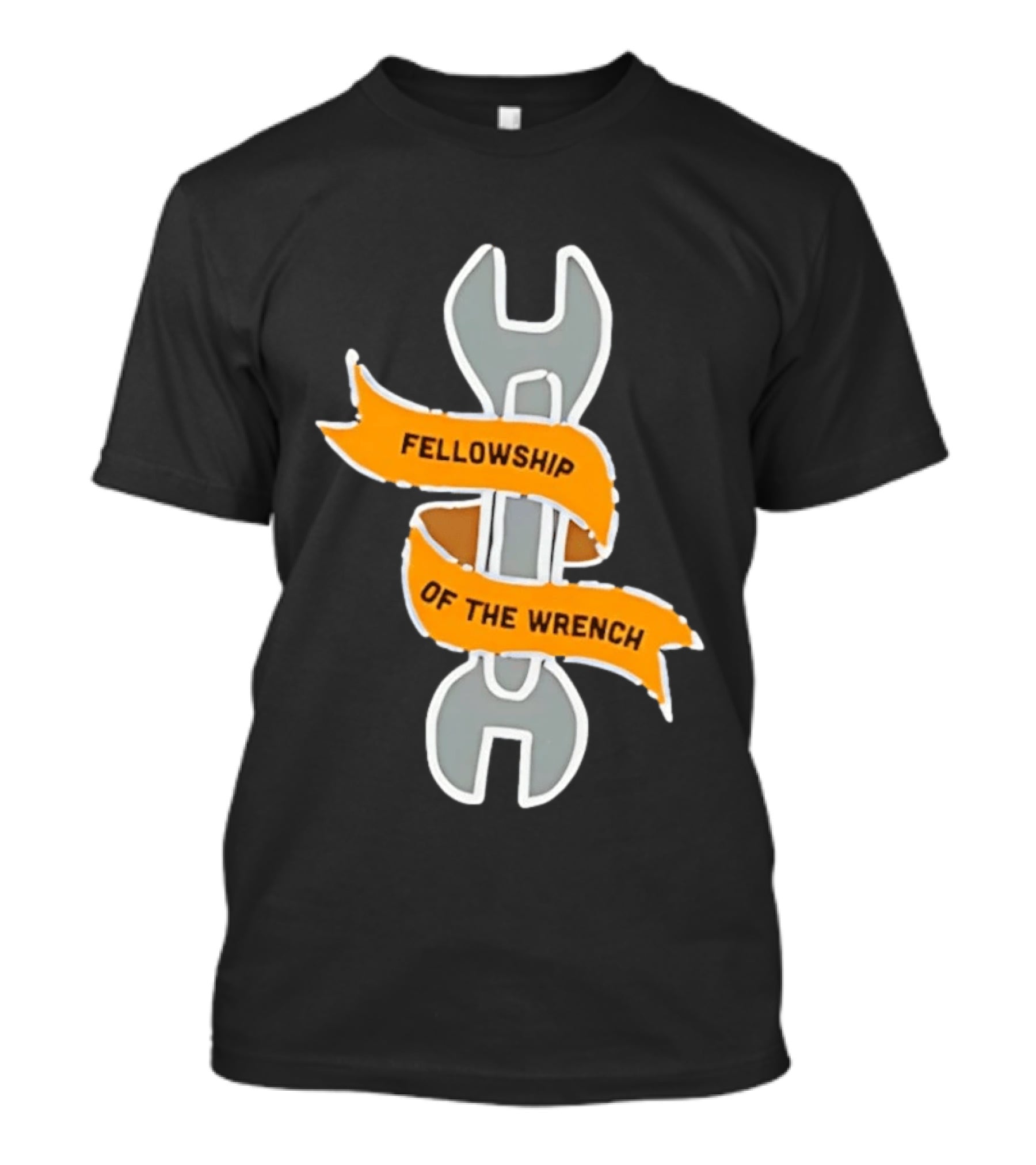 Fellowship Of The Wrench Novelty Mechanic Tool T-Shirt