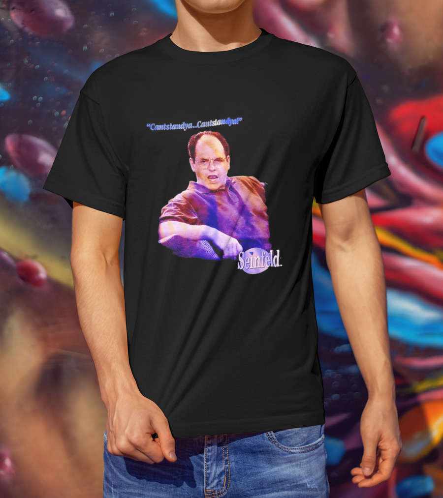 Seinfeld George Costanza Cantstandya 90s TV T-Shirt