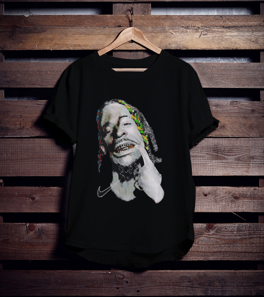 Ja Morant Max90 Nike Iconic Grills And Colorful Braids T-Shirt
