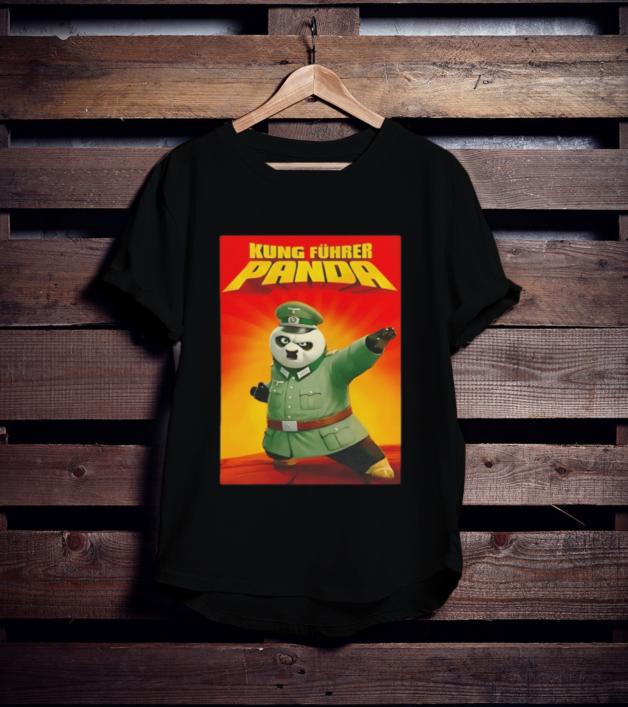 Kung Führer Panda Officer T-Shirt