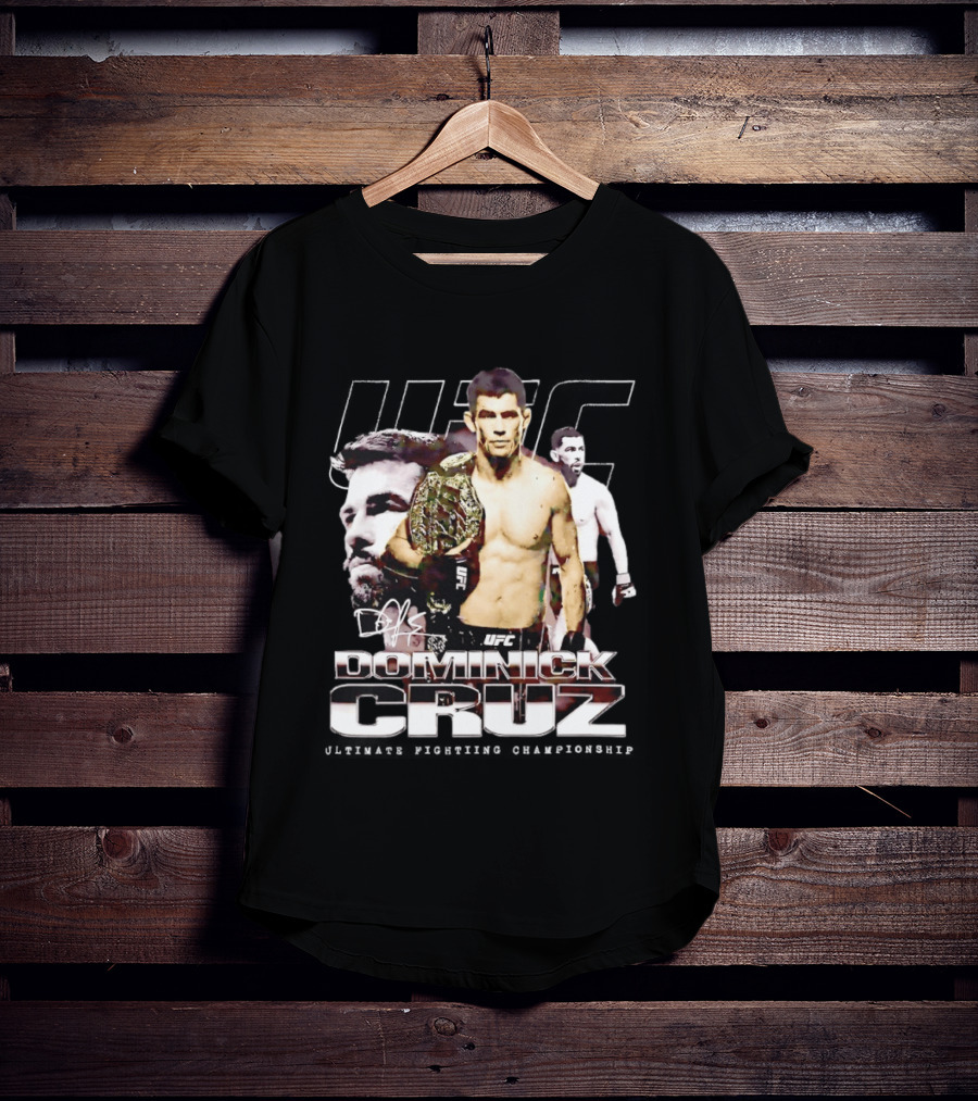 UFC Dominick Cruz Champion Legend Montage T-Shirt