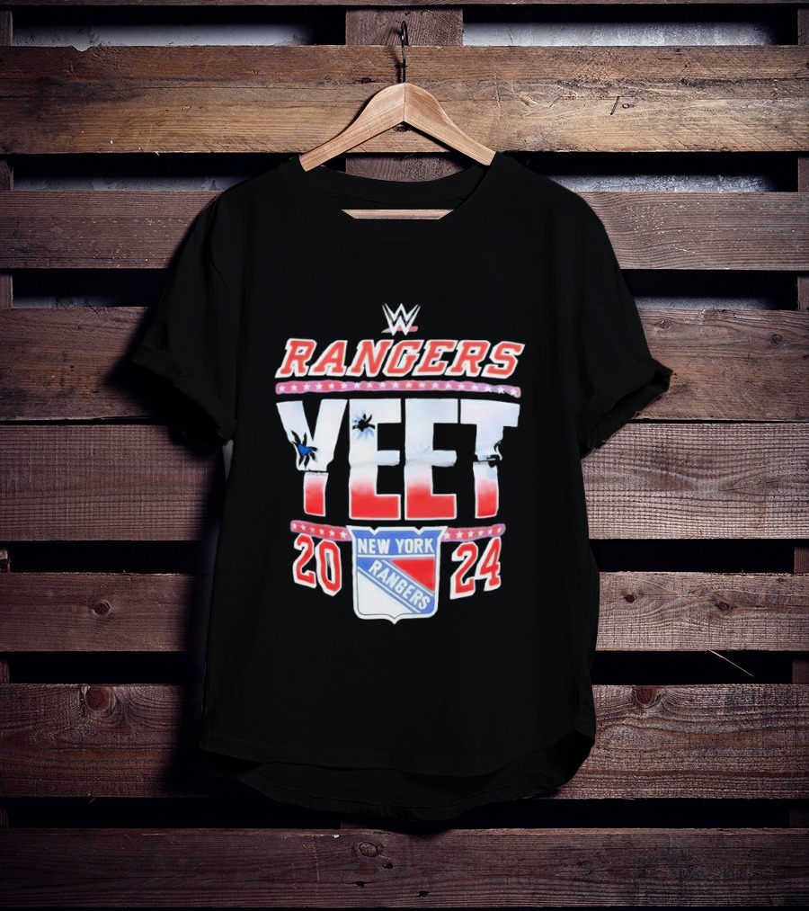 WWE Rangers Yeet 2024 New York Rangers T-Shirt