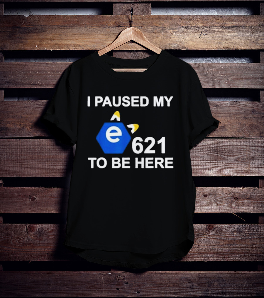 I Paused My E621 To Be Here Furry Meme Humor T-Shirt