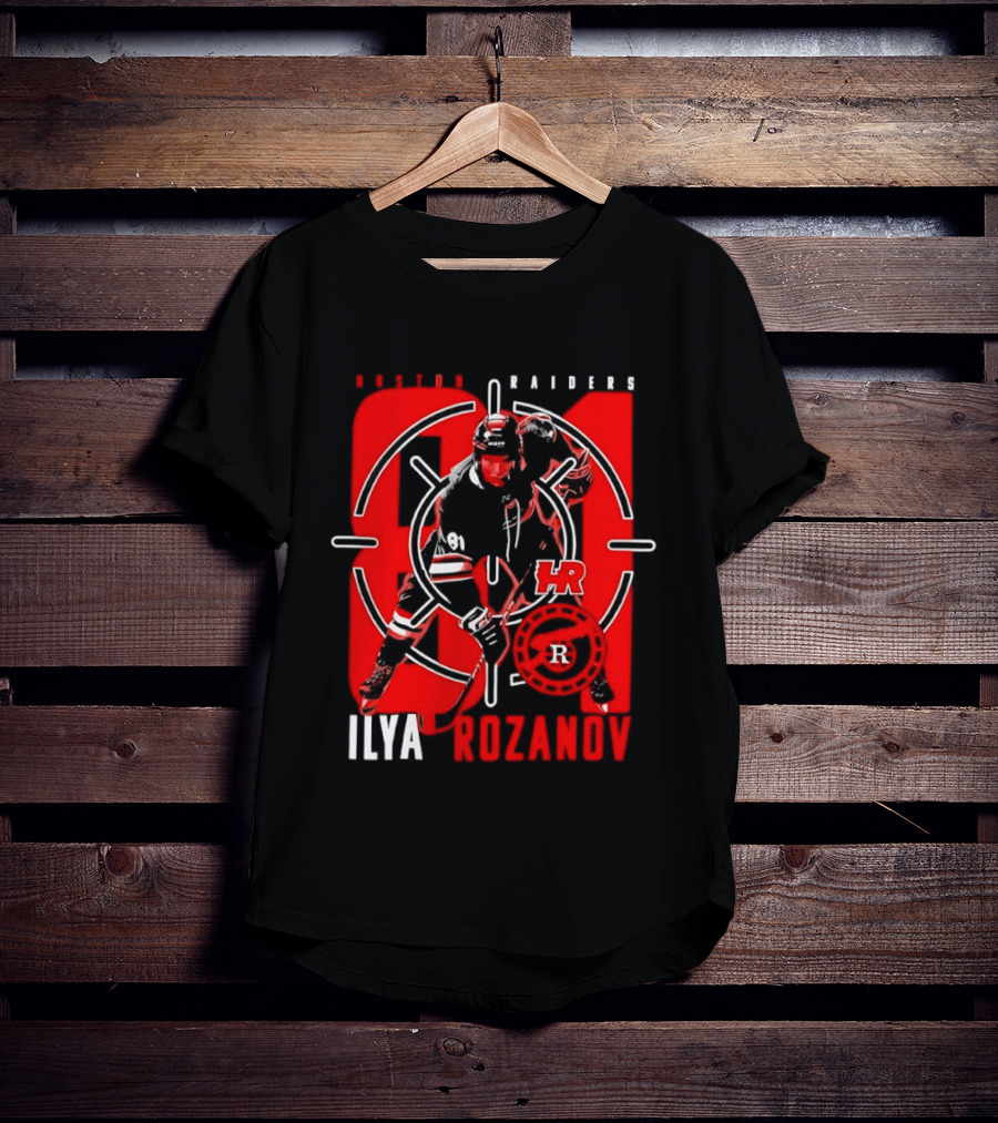 Boston Raiders Ilya Rozanov 81 HR Heated Rivalry Movie T-Shirt