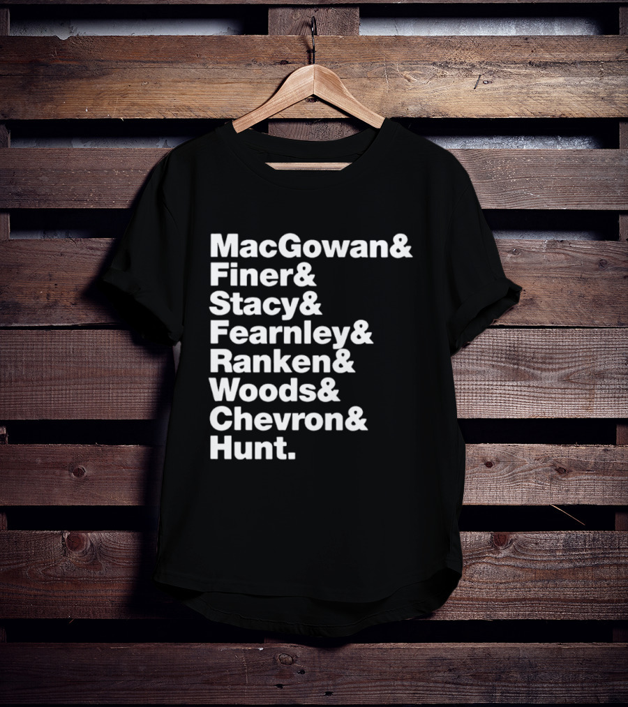 MacGowan Finer Stacy Fearnley Ranken Woods Chevron Hunt T-Shirt