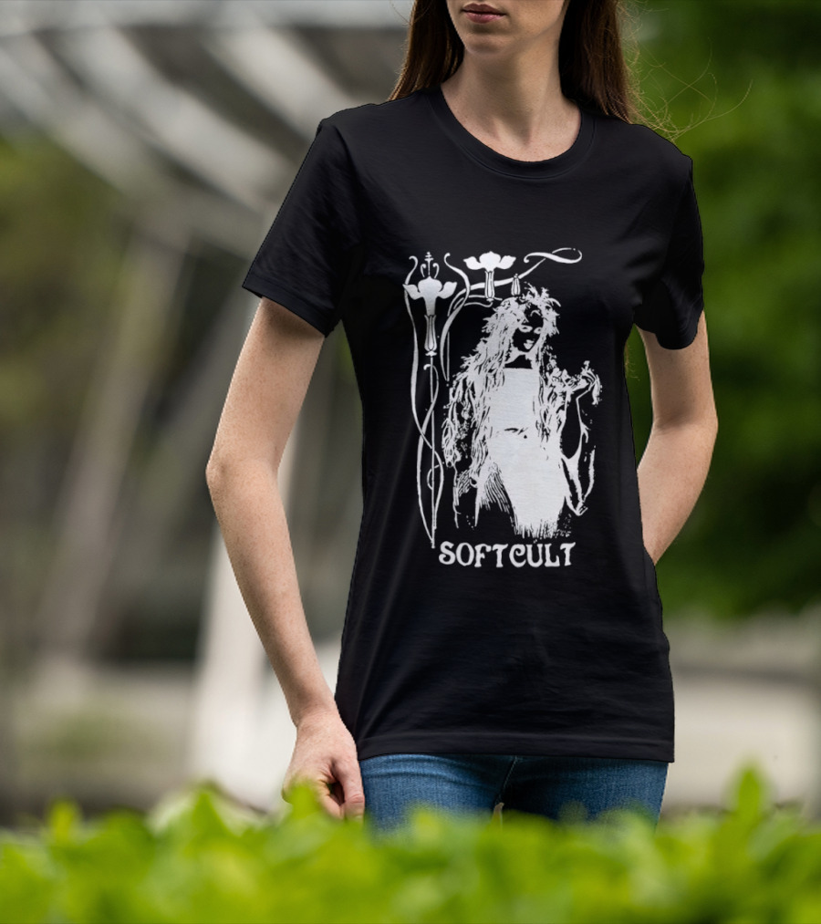 Softcult Floral Art Nouveau Aesthetic T-Shirt