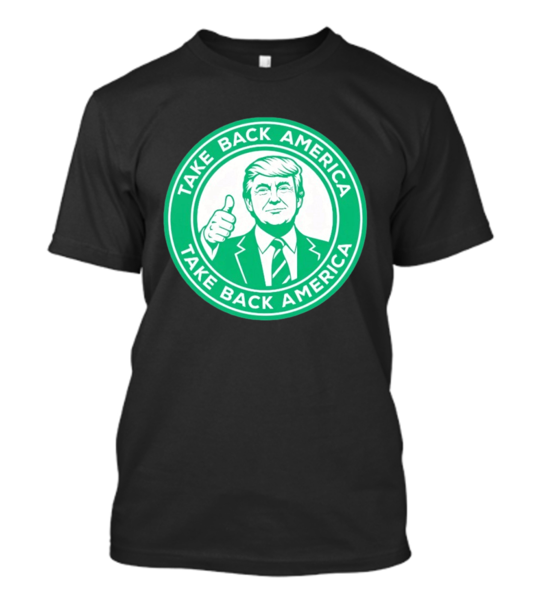 Take Back America Trump Thumb Up Seal T-Shirt