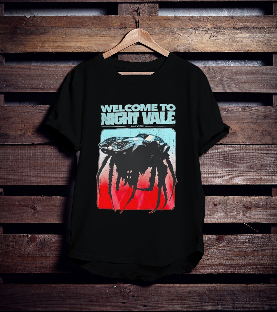 Welcome To Night Vale Live Giant Spider UFO T-Shirt
