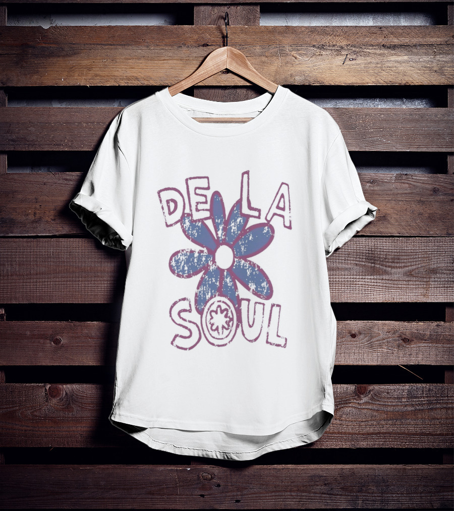 De La Soul Flower 2026 Lostshdws Collaboration T-Shirt