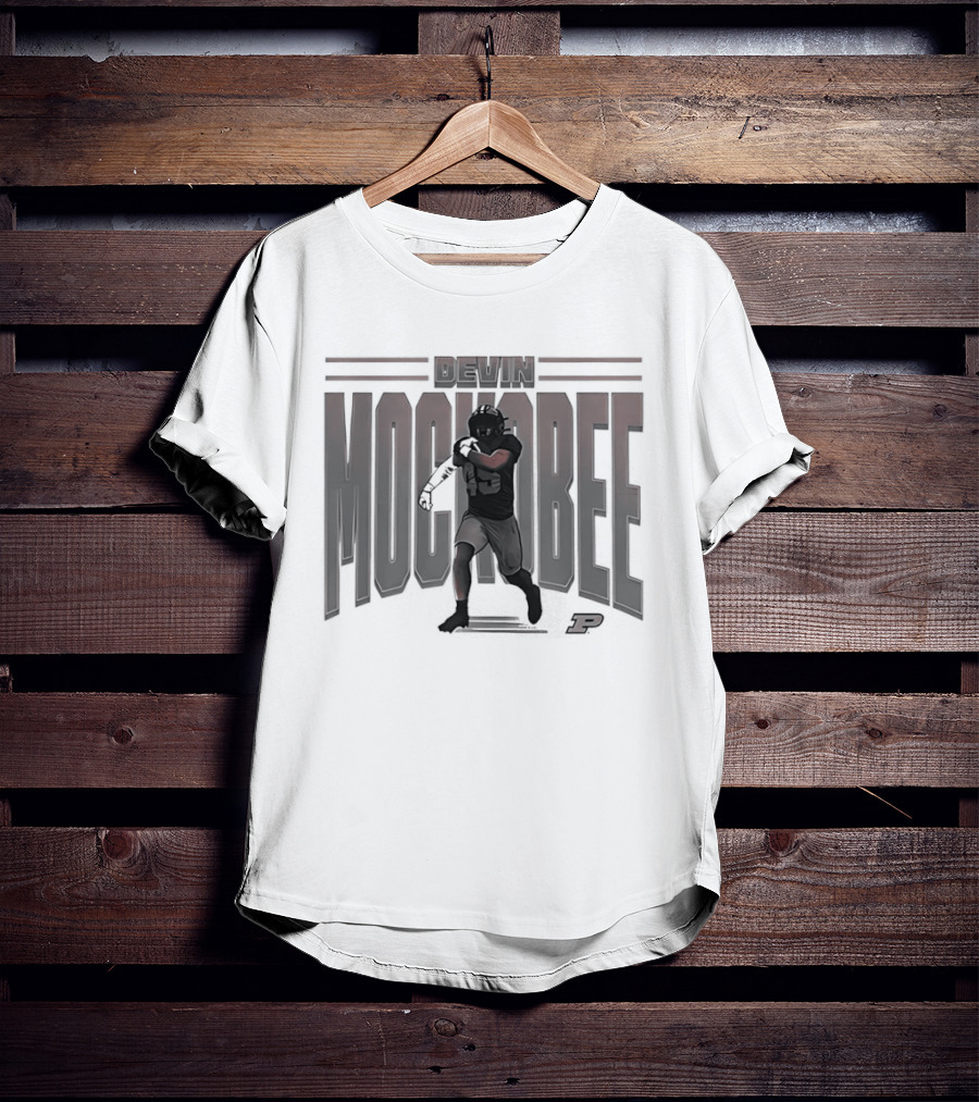 Purdue Boilermakers Football Devin Mockobee NCAA Caricature T-Shirt