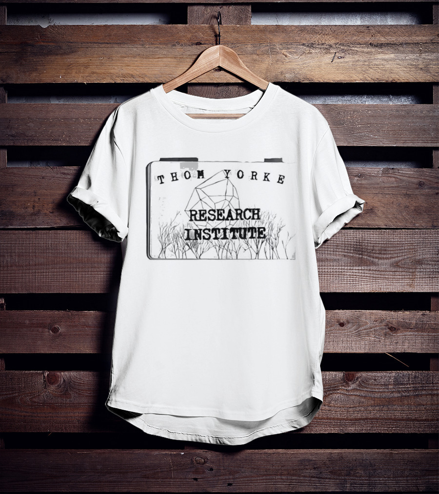 Thom Yorke Research Institute Geometric Structure Forest Scene T-Shirt