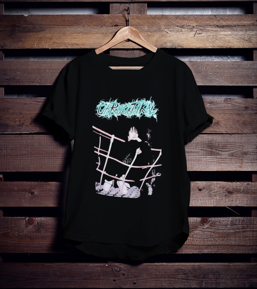 ChRocktikal Band Neon Style Abstract Art With Unique Pink Structure T-Shirt