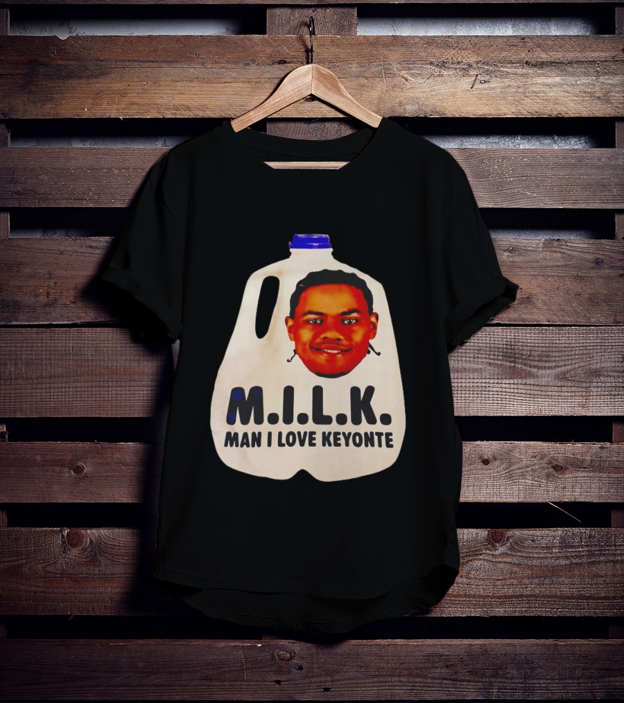 M.I.L.K Man I Love Keyonte George Fan T-Shirt
