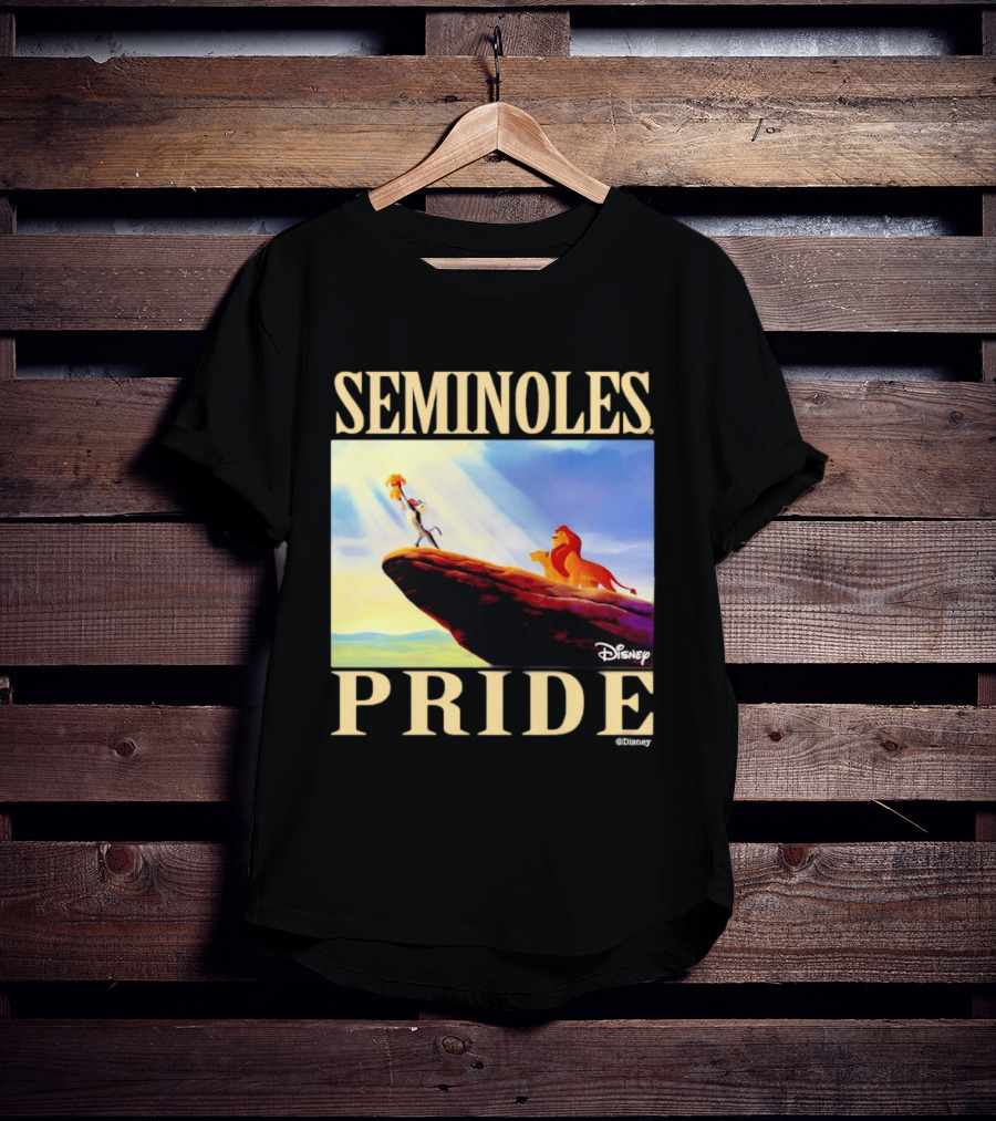 Seminoles Pride Florida State Disney Lion King Scene T-Shirt