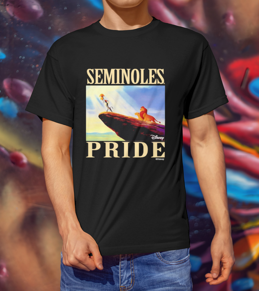 Seminoles Pride Florida State Disney Lion King Scene T-Shirt