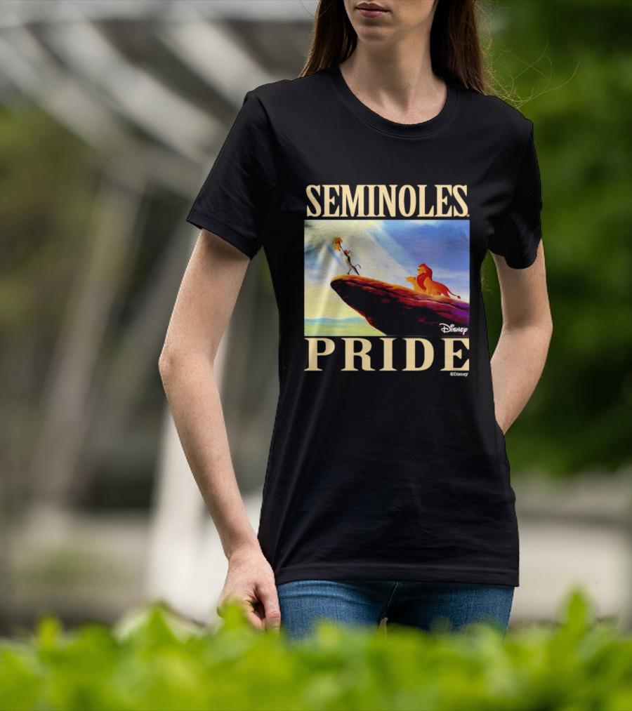Seminoles Pride Florida State Disney Lion King Scene T-Shirt