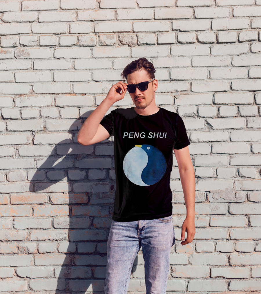Peng Shui Feng Shui Penguin Yin Yang T-Shirt